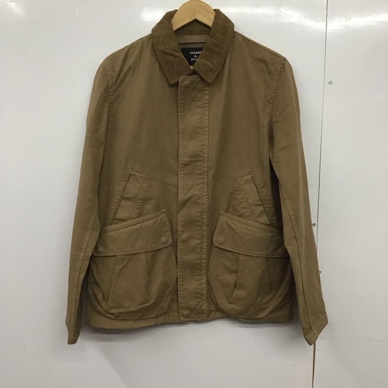 カバンドズッカ CABANE de ZUCCa ジャケット、上着 ジャケット、ブレザー M 無地 ベージュ / ベージュ /  メンズ USED 古着 中古 10145757