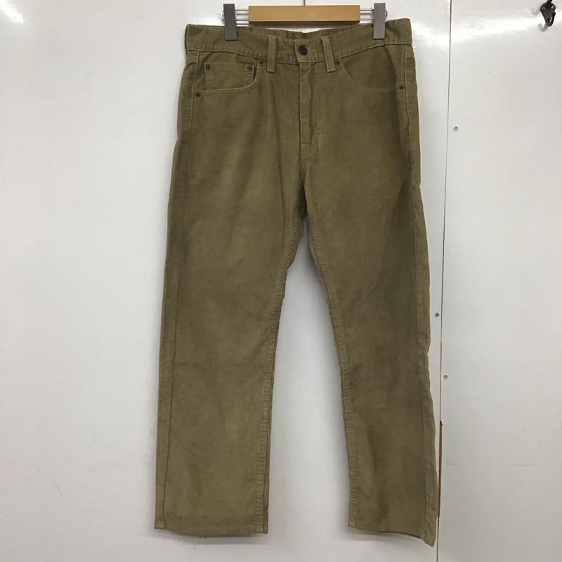 リーバイストラウスアンドコー Levi Strauss & co. パンツ デニム、ジーンズ コーデュロイパンツ ワイドパンツ カジュアルパンツ 31インチ 無地 ベージュ / ベージュ /  メンズ USED 古着 中古 10144501