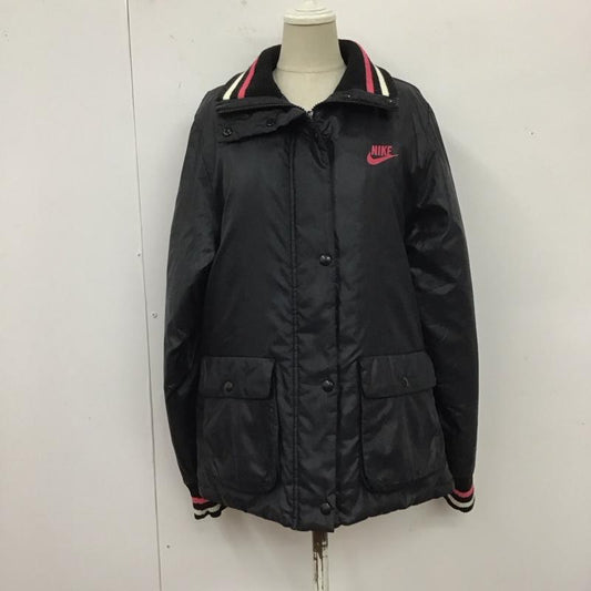 ナイキ NIKE ジャケット、上着 ジャンパー、ブルゾン L 無地 黒 / ブラック /  レディース USED 古着 中古 10121172