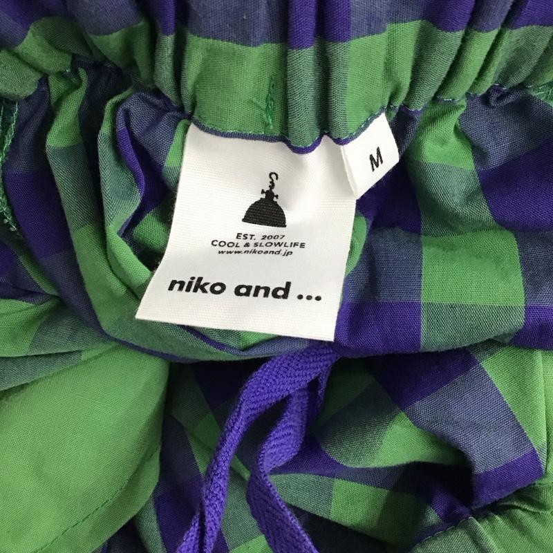 ニコアンド niko and... スカート ロングスカート M チェック マルチカラー / マルチカラー /  レディース USED 古着 中古 10130319