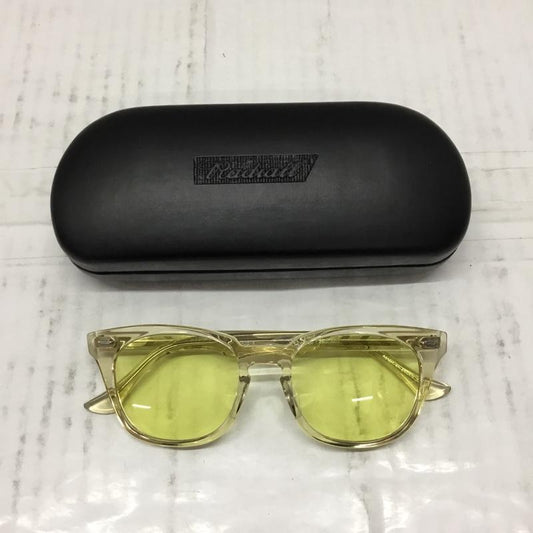 ラディアル RADIALL めがね・サングラス サングラス FIFTY NINE クリアフレーム ケース付き 無地 黄 / イエロー /  メンズ USED 古着 中古 10106672
