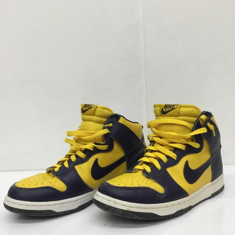 ナイキ NIKE スニーカー スニーカー 630335-471 27.0cm ロゴ、文字 黄 / イエロー /  メンズ USED 古着 中古 10110555