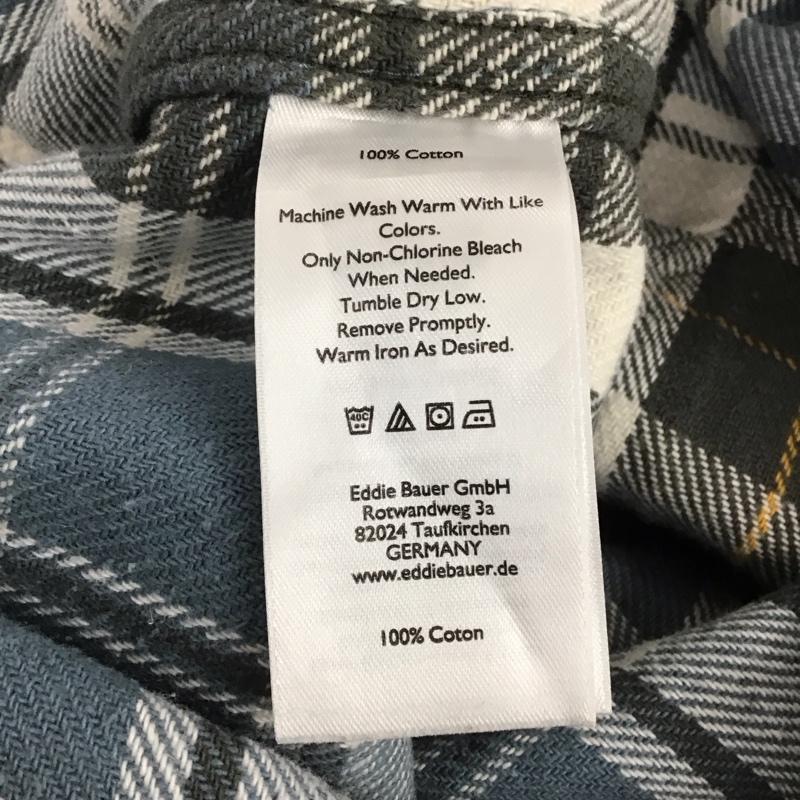 エディーバウアー Eddie Bauer シャツ、ブラウス 長袖 長袖シャツ チェックシャツ カラーシャツ M チェック マルチカラー / マルチカラー /  メンズ USED 古着 中古 10144601