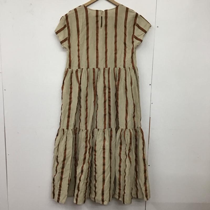 アーバンリサーチドアーズ URBAN RESEARCH DOORS ワンピース ロングスカート ストライプ マルチカラー / マルチカラー /  レディース USED 古着 中古 10128930
