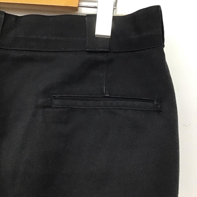 ディッキーズ Dickies パンツ ショートパンツ ショートパンツ ハーフパンツ カジュアルパンツ 34インチ 無地 黒 / ブラック /  メンズ USED 古着 中古 10144929