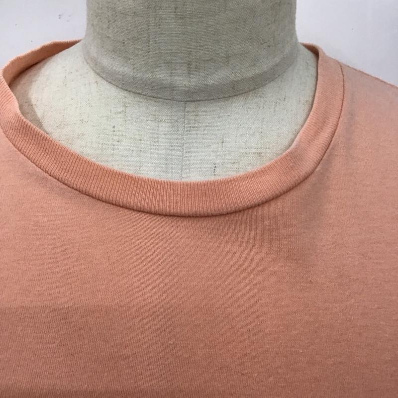 ステューシー STUSSY Tシャツ 半袖 ロゴ文字 S ロゴ、文字 X プリント 桃 / ピンク /  メンズ USED 古着 中古 10127704