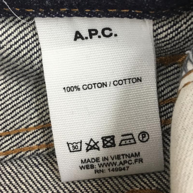 アーペーセー A.P.C. パンツ デニム、ジーンズ 30インチ 無地 紺 / ネイビー /  メンズ USED 古着 中古 10119973