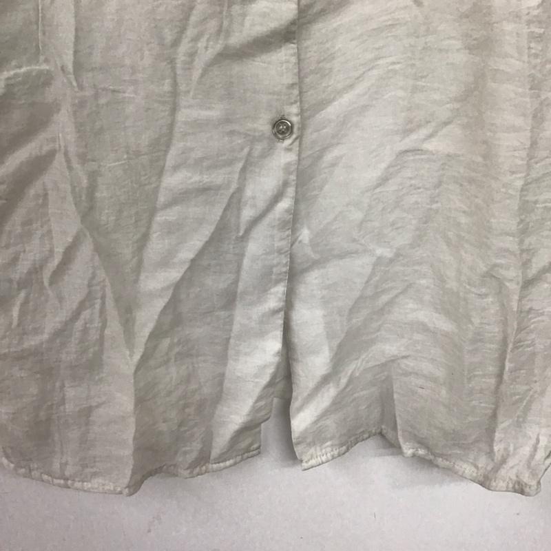 ローリーズファーム LOWRYS FARM シャツ、ブラウス 長袖 シアーシャツ FREE 無地 灰 / グレー /  レディース USED 古着 中古 10146753