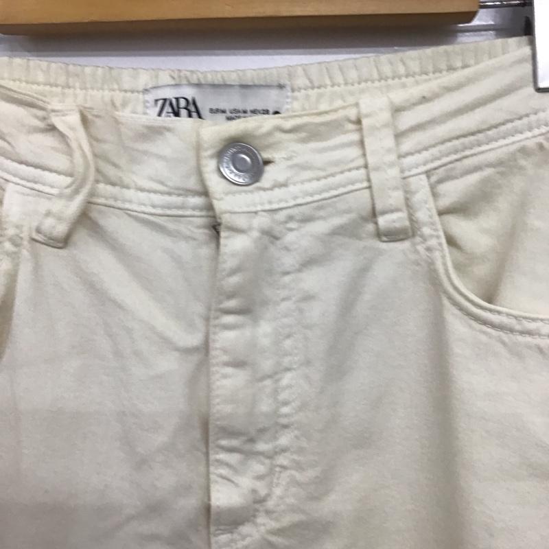 ザラ ZARA ボトムス ボトムス M 無地 アイボリー / アイボリー /  レディース USED 古着 中古 10151157