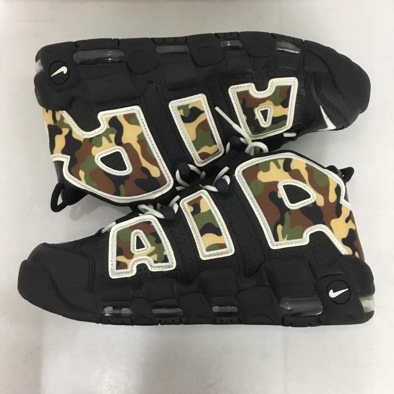 ナイキ NIKE スニーカー スニーカー CJ6122 001 AIR MORE UPTEMPO 96 QS 27.5cm 箱有 27.5cm ロゴ、文字 黒 / ブラック /  メンズ USED 古着 中古 10141543