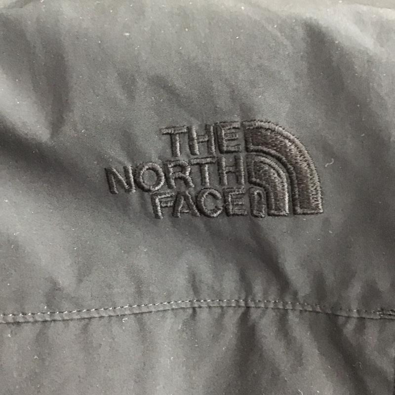 ザノースフェイス THE NORTH FACE ベスト ベスト np21306 ナイロンベスト ジップアップベスト アウター M ロゴ、文字 黒 / ブラック /  メンズ USED 古着 中古 10142875