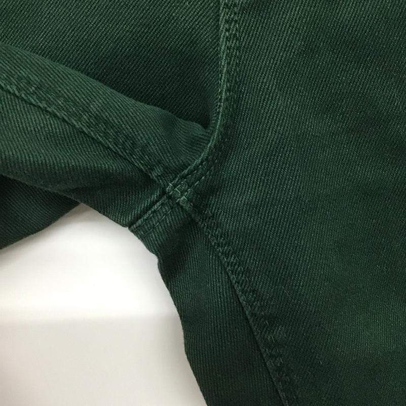 ザラ ZARA パンツ デニム、ジーンズ 34 無地 緑 / グリーン /  レディース USED 古着 中古 10143497