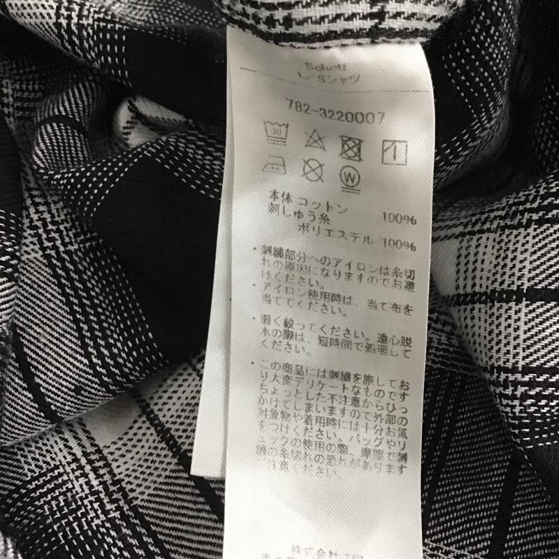 ショット schott シャツ、ブラウス 長袖 長袖シャツ チェックシャツ カラーシャツ L チェック マルチカラー / マルチカラー /  メンズ USED 古着 中古 10146219
