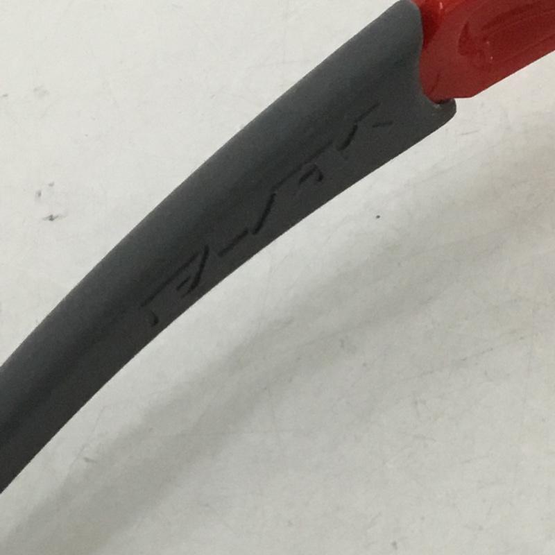 オークリー OAKLEY めがね・サングラス サングラス OO9009-06 FLAK JACKET ロゴ、文字 赤 / レッド / X 灰 / グレー /  メンズ USED 古着 中古 10129364