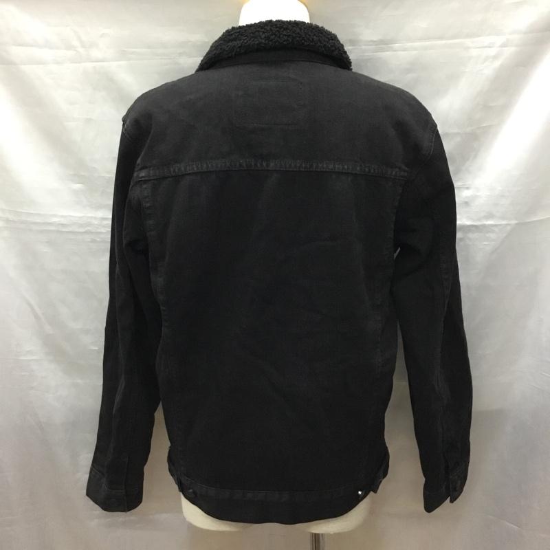 ザラ ZARA ジャケット、上着 ジャケット、ブレザー 裏ボア M 無地 黒 / ブラック /  メンズ USED 古着 中古 10119180