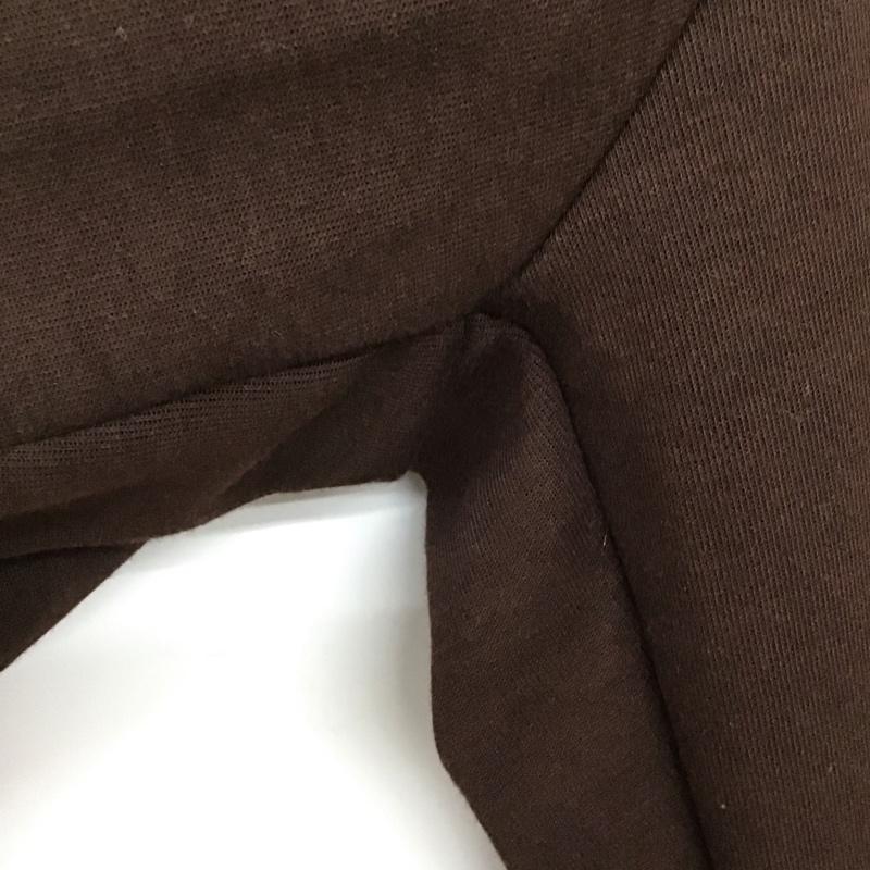 ディスコート Discoat パンツ スラックス dcz1052102A0006 レイメスウェットライクパンツ L 無地 茶 / ブラウン /  レディース USED 古着 中古 10143389