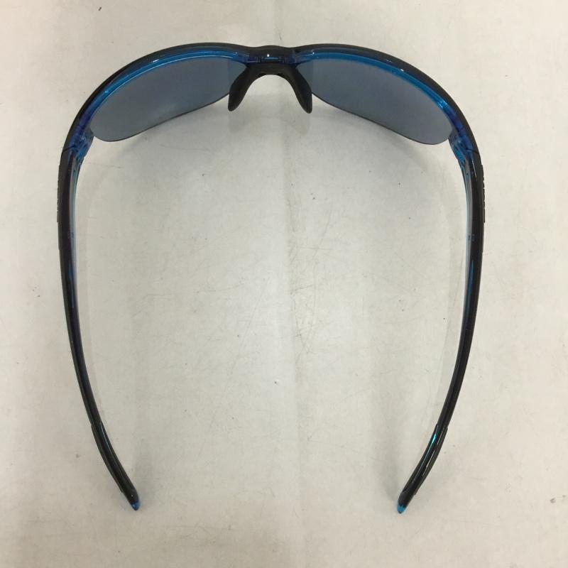 スワンズ Swans めがね・サングラス サングラス LN-0067 LUNA ULTRA LENS for GOLFモデル スポーツサングラス 箱有 ロゴ、文字 黒 / ブラック / X 青 / ブルー /  メンズ USED 古着 中古 10141100