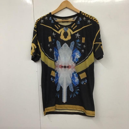 ザラメン ZARA MAN Tシャツ 半袖 半袖カットソー プリントTシャツ クルーネックカットソー L プリント マルチカラー / マルチカラー /  メンズ USED 古着 中古 10131131