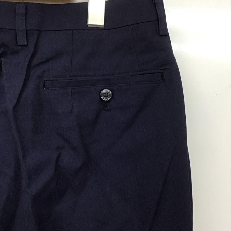 ラコステ LACOSTE パンツ チノパン チノパン カジュアルパンツ ワイドパンツ ストレートパンツ 無地 紺 / ネイビー /  メンズ USED 古着 中古 10108464