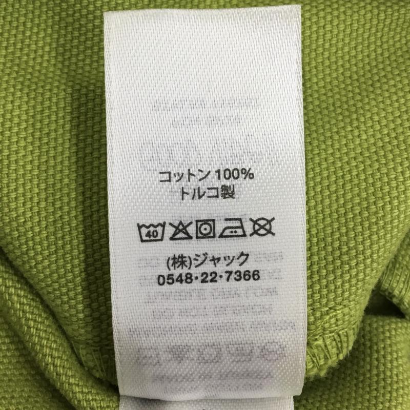 ステューシー STUSSY ジャケット、上着 ジャンパー、ブルゾン Work Jacket Unlined Canvas M ロゴ、文字 黄緑 / イエローグリーン /  メンズ USED 古着 中古 10137895