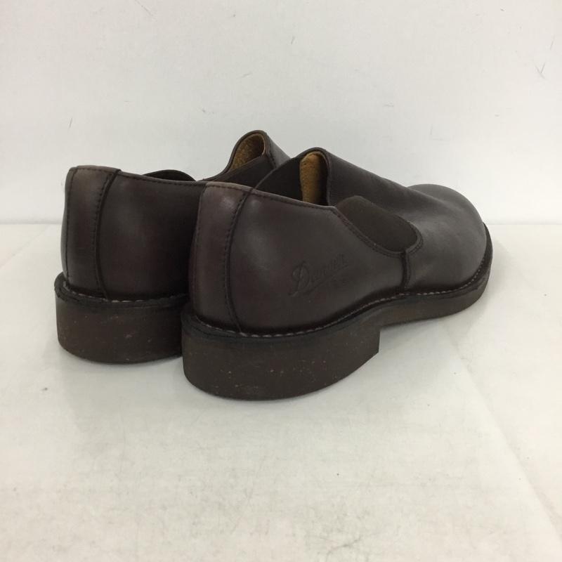 ダナー Danner ブーツ ショートブーツ D212111 ショートサイドゴアワークブーツ 7.5 無地 茶 / ブラウン /  メンズ USED 古着 中古 10142071
