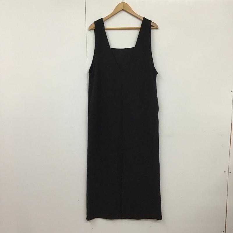 レプシィム LEPSIM ワンピース ロングスカート FREE 無地 黒 / ブラック /  レディース USED 古着 中古 10130523