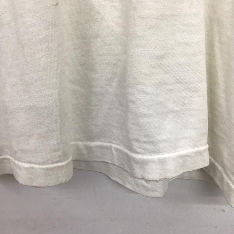 チャンピオン Champion Tシャツ 半袖 半袖カットソー プリントTシャツ クルーネックカットソー M プリント 白 / ホワイト /  メンズ USED 古着 中古 10132584