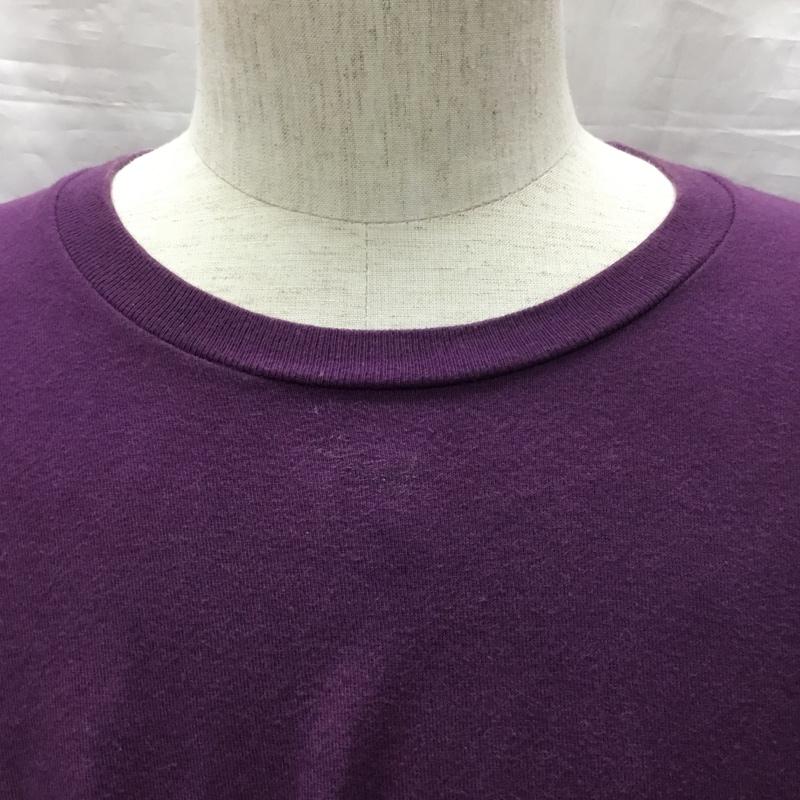 ステューシー STUSSY Tシャツ 半袖 バックプリント L ロゴ、文字 紫 / パープル /  メンズ USED 古着 中古 10118953