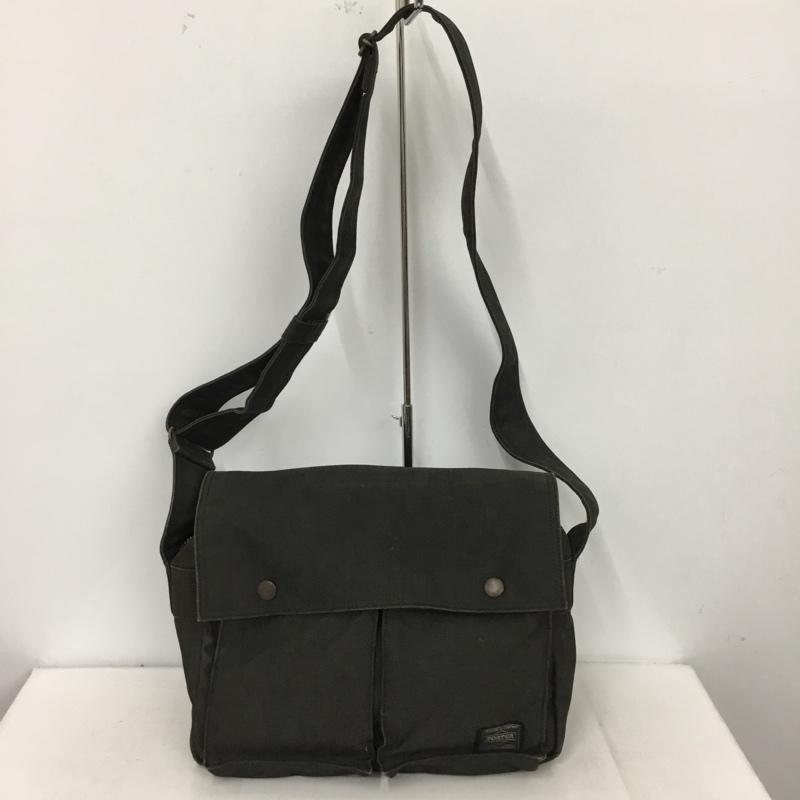 ポーター PORTER ショルダーバッグ ショルダーバッグ SMOKY スモーキー ロゴ、文字 黒 / ブラック /  メンズ USED 古着 中古 10147454