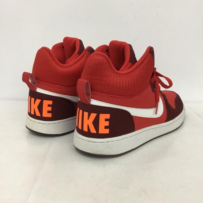 ナイキ NIKE スニーカー スニーカー 844885 600 COURT BOROUGH MID SL 27cm 27.0cm ロゴ、文字 赤 / レッド /  メンズ USED 古着 中古 10146875