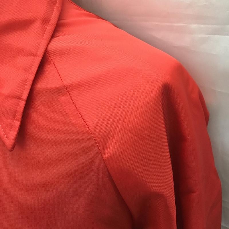 カレッジエイト パシフィック Collegiate Pacific ジャケット、上着 ジャケット、ブレザー ナイロンジャケット カラージャケット 前開きジャンパー カラージャンパー 裏起毛 S ロゴ、文字 赤 / レッド /  メンズ USED 古着 中古 10111619
