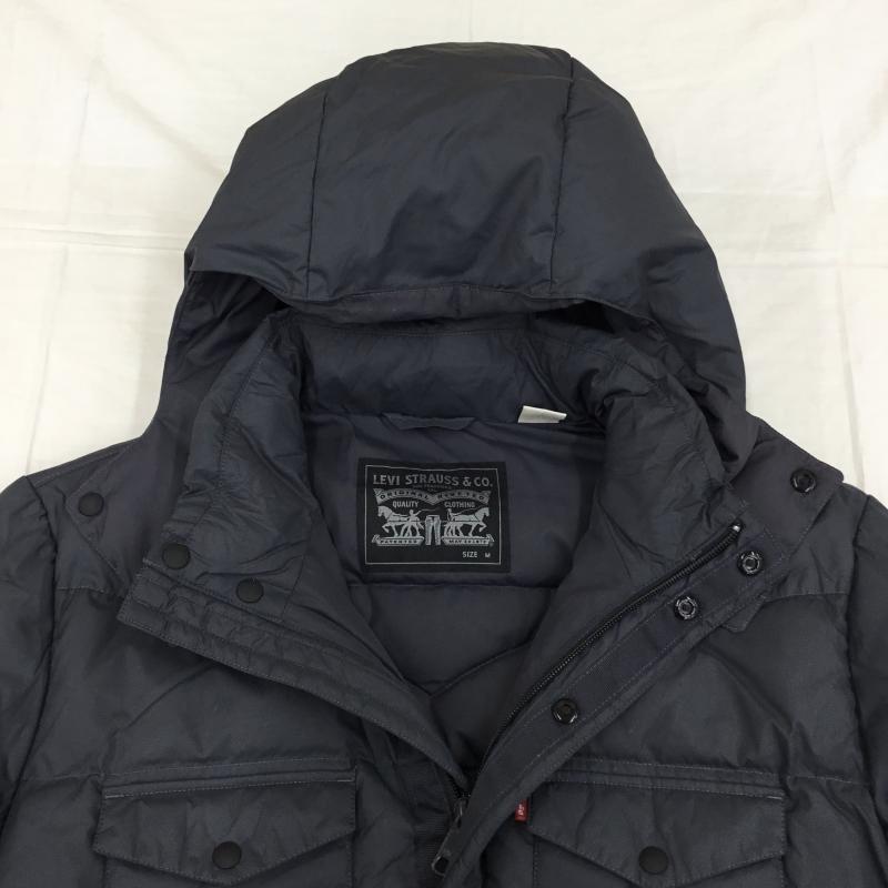 リーバイス Levi s ジャケット、上着 ダウンジャケット M 無地 灰 / グレー /  メンズ USED 古着 中古 10137904