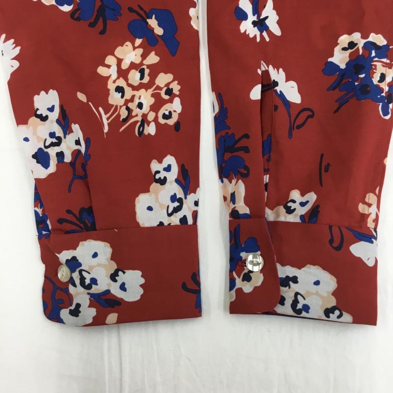 ニードルス Needles シャツ、ブラウス 長袖 One-up Shirt 23SS MR174 S 花柄 赤 / レッド /  メンズ USED 古着 中古 10127270