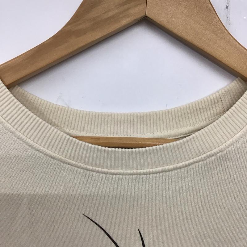 ベルシュカ Bershka トレーナー 長袖 長袖トレーナー スウェット クルーネック プルオーバー S プリント マルチカラー / マルチカラー /  レディース USED 古着 中古 10135020