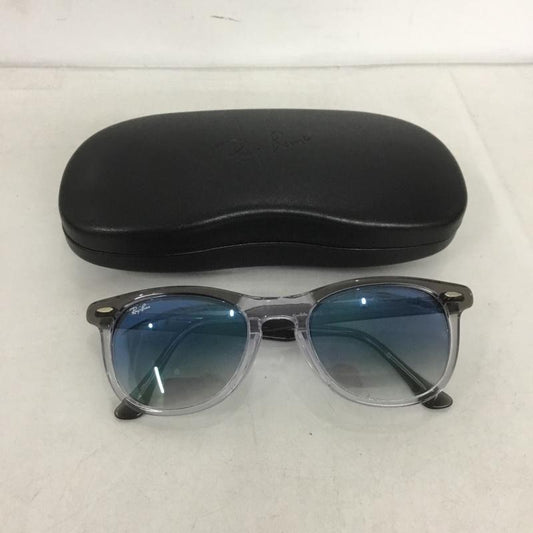 レイバン Ray-Ban めがね・サングラス サングラス RB2398F EAGLE EYE グラデーション ケース付き 無地 灰 / グレー /  メンズ USED 古着 中古 10143929