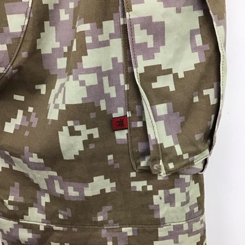 サー SSUR パンツ ワークパンツ、ペインターパンツ ワークパンツ ワイドパンツ カジュアルパンツ L 総柄 マルチカラー / マルチカラー /  メンズ USED 古着 中古 10150065