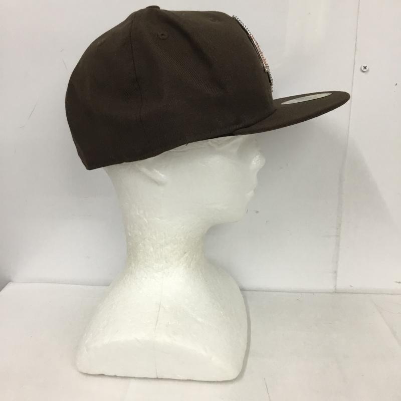 アベイシングエイプ A BATHING APE 帽子 キャップ NEW ERA ウール ロゴ、文字 茶 / ブラウン /  メンズ USED 古着 中古 10125214