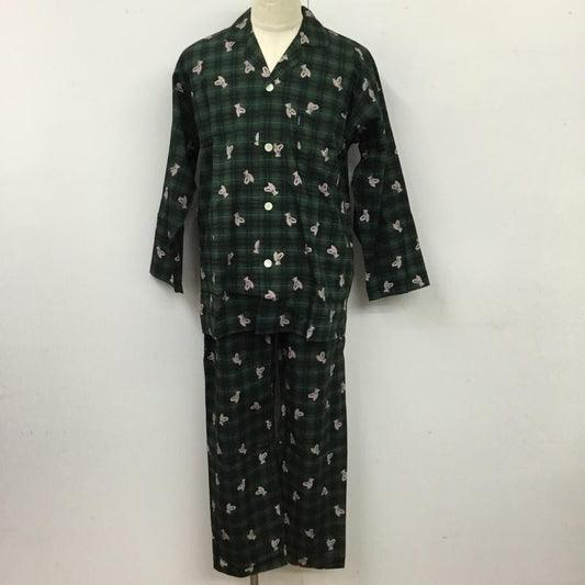 ジェイプレス J.PRESS セットアップ セットアップ パジャマ 長袖シャツ カジュアルパンツ 2点セット 総柄 M プリント マルチカラー / マルチカラー /  メンズ USED 古着 中古 10113379