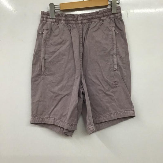 アディダス adidas パンツ ショートパンツ ショートパンツ ハーフパンツ カジュアルパンツ ロゴ、文字 紫 / パープル /  メンズ USED 古着 中古 10135957