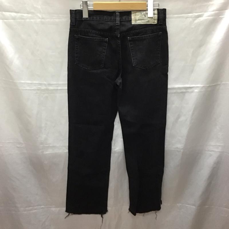 ラルフローレン RALPHLAUREN パンツ デニム、ジーンズ 無地 黒 / ブラック /  レディース USED 古着 中古 10112412