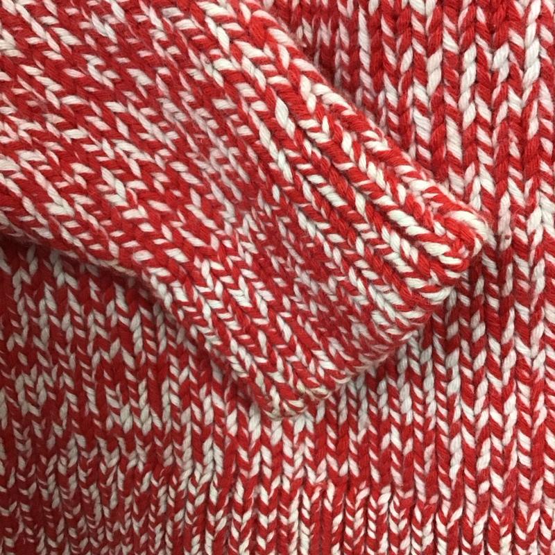 アーペーセー A.P.C. ニット、セーター 長袖 1  赤 / レッド /  メンズ USED 古着 中古 10140328