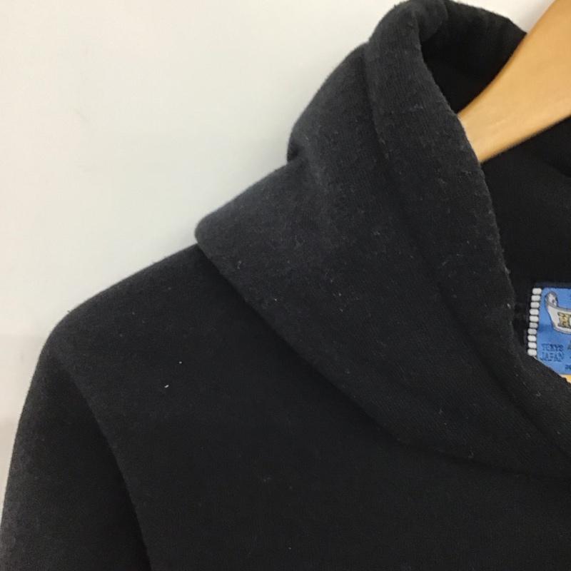 ヘッドグーニー HEADGOONIE パーカー 長袖 長袖パーカー プルオーバーパーカー スウェット XL ロゴ、文字 黒 / ブラック /  メンズ USED 古着 中古 10149104