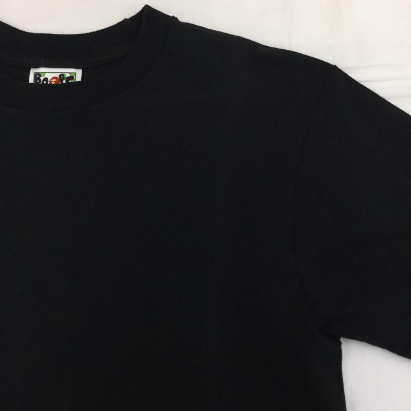 アベイシングエイプ A BATHING APE カットソー 半袖 S 無地 黒 / ブラック /  メンズ USED 古着 中古 10134727