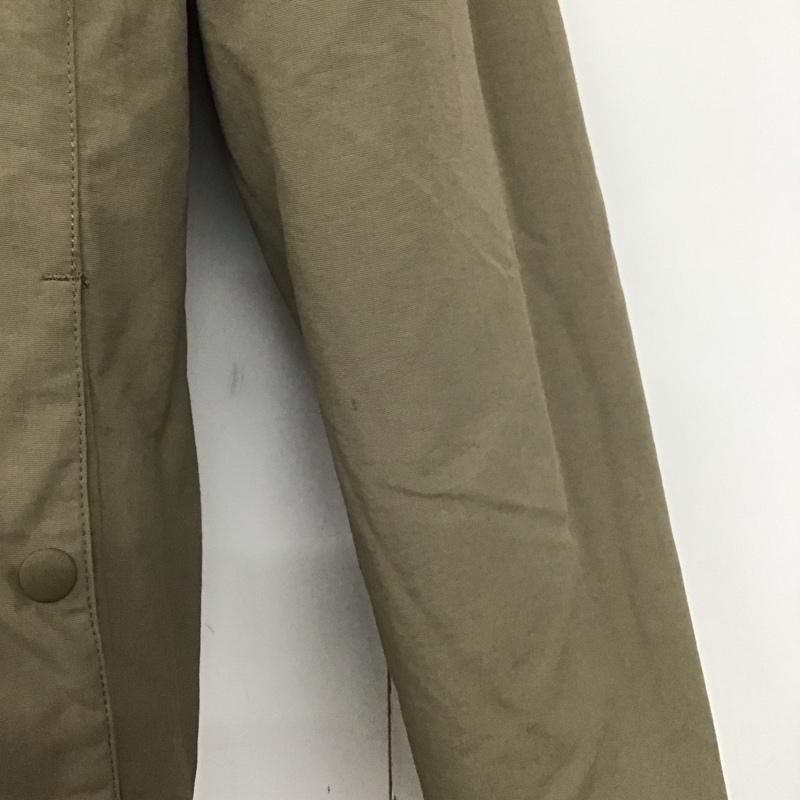 ザラ ZARA ジャケット、上着 ジャケット、ブレザー ジップアップフリースジャケット アウター 長袖ジャケット M 無地 ベージュ / ベージュ /  レディース USED 古着 中古 10144292