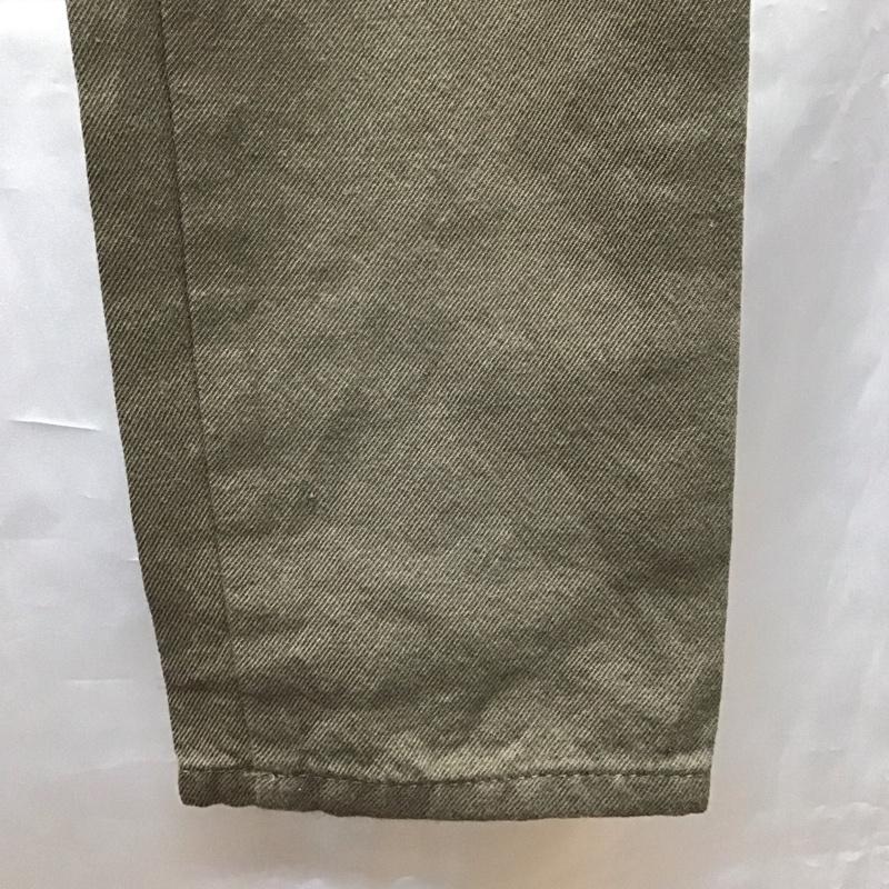 アンタイトル UNTITLED パンツ スラックス JI153-63412JJ コットン ウール 2 無地 茶 / ブラウン /  レディース USED 古着 中古 10115459