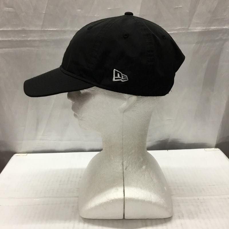 ニューエラ NEW ERA 帽子 キャップ POLIQUANT コラボレーション ロゴ、文字 黒 / ブラック /  メンズ USED 古着 中古 10110173