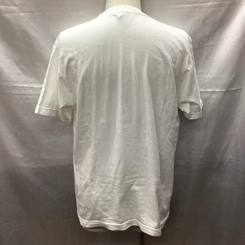 古着 USED Tシャツ 半袖 半袖カットソー プリントTシャツ クルーネックカットソー プリント 白 / ホワイト /  メンズ USED 古着 中古 10117458