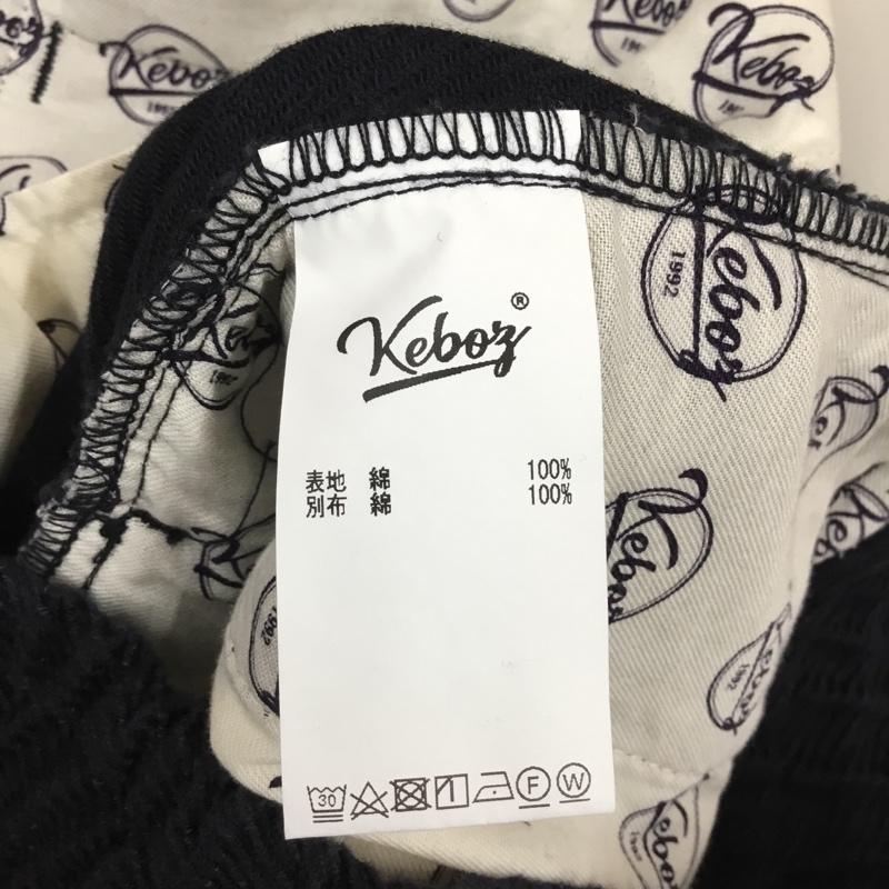ケボズ KEBOZ パンツ ワークパンツ、ペインターパンツ kbzfw22pt082 ワイドパンツ カジュアルパンツ コーデユロイパンツ XL 無地 紺 / ネイビー /  メンズ USED 古着 中古 10112443