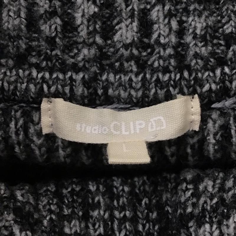 スタディオクリップ studio CLIP ニット、セーター 長袖 L 無地 マルチカラー / マルチカラー /  レディース USED 古着 中古 10142753