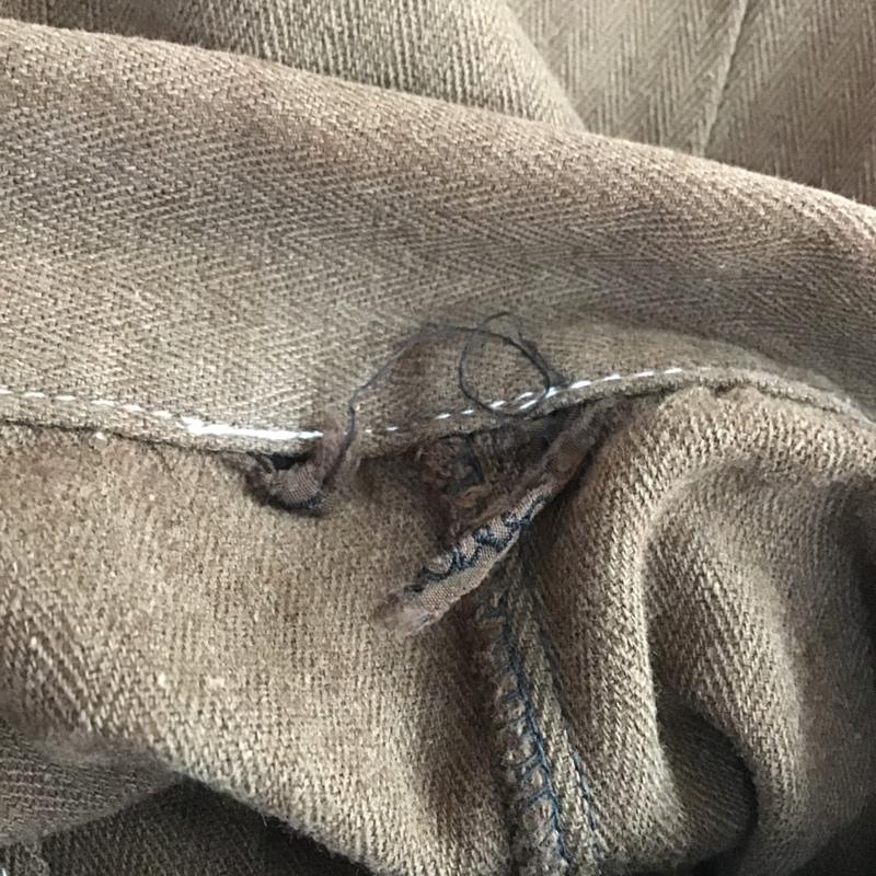 ミリタリー ミリタリー シャツ、ブラウス 長袖 長袖シャツ ミリタリーシャツ カラーシャツ カジュアルシャツ チェコ軍 無地 茶 / ブラウン /  メンズ USED 古着 中古 10105561